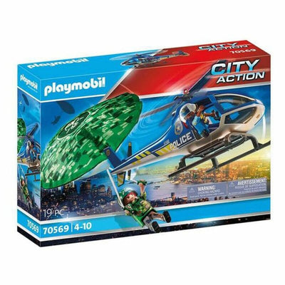Juguete Playset City Action Police helicopter (19 pcs)